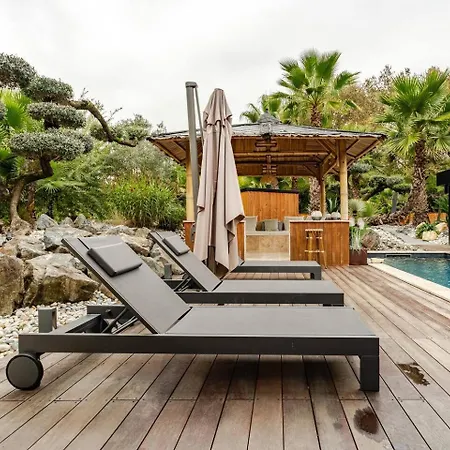 Вилла Papagayo, Piscine Chauffee, Jacuzzi & Sauna